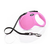 Flexi New Classic Tape Şerit Otomatik Köpek Gezdirme Tasması Pembe 5Mt M